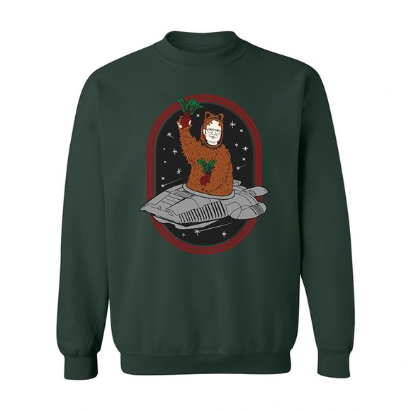 Sweaters - Rainn Wilson Dwight Schrute Beets Crew Neck